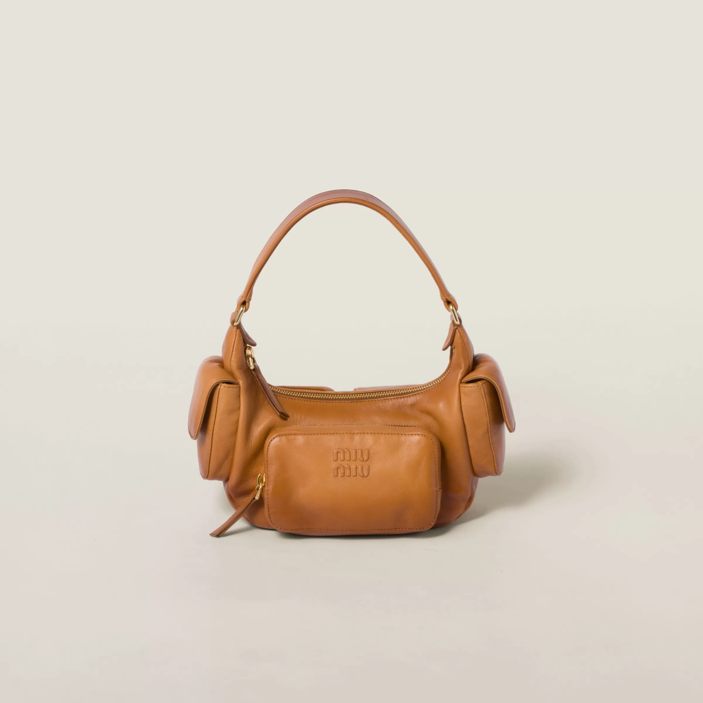 Nappa leather Pocket bag>Miu Miu Flash Sale