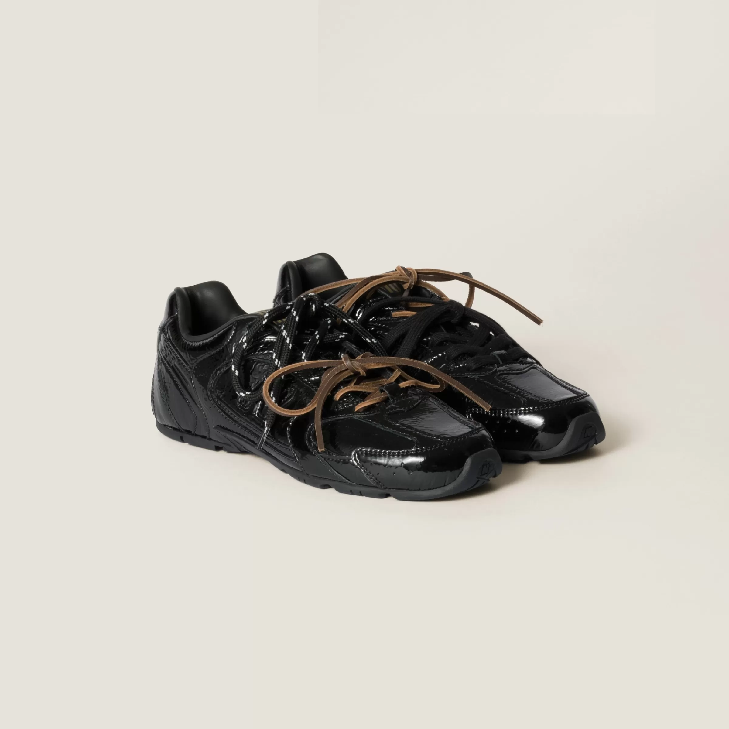 New Balance X 530 SL patent leather sneakers>Miu Miu Sale