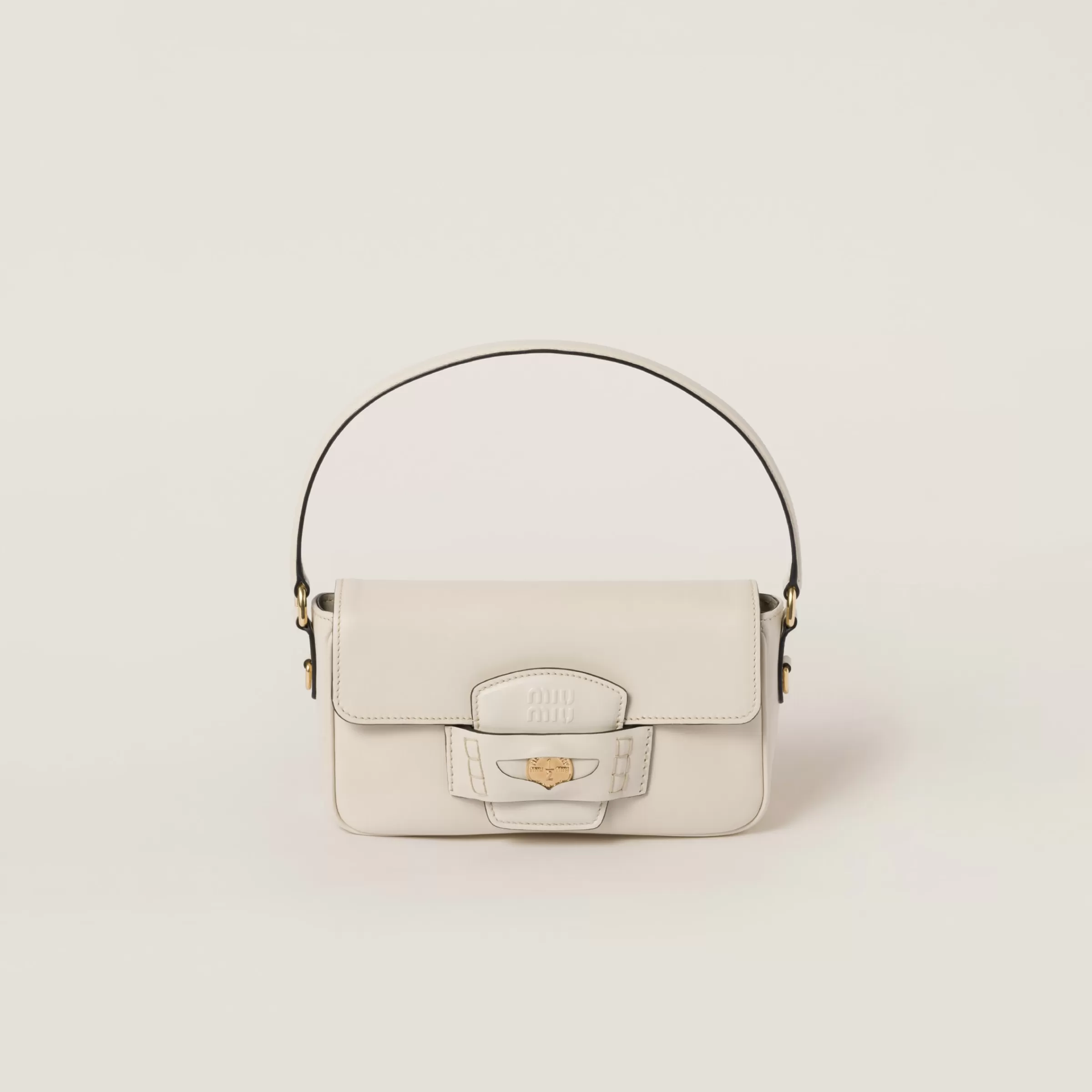 Penny leather bag>Miu Miu Store