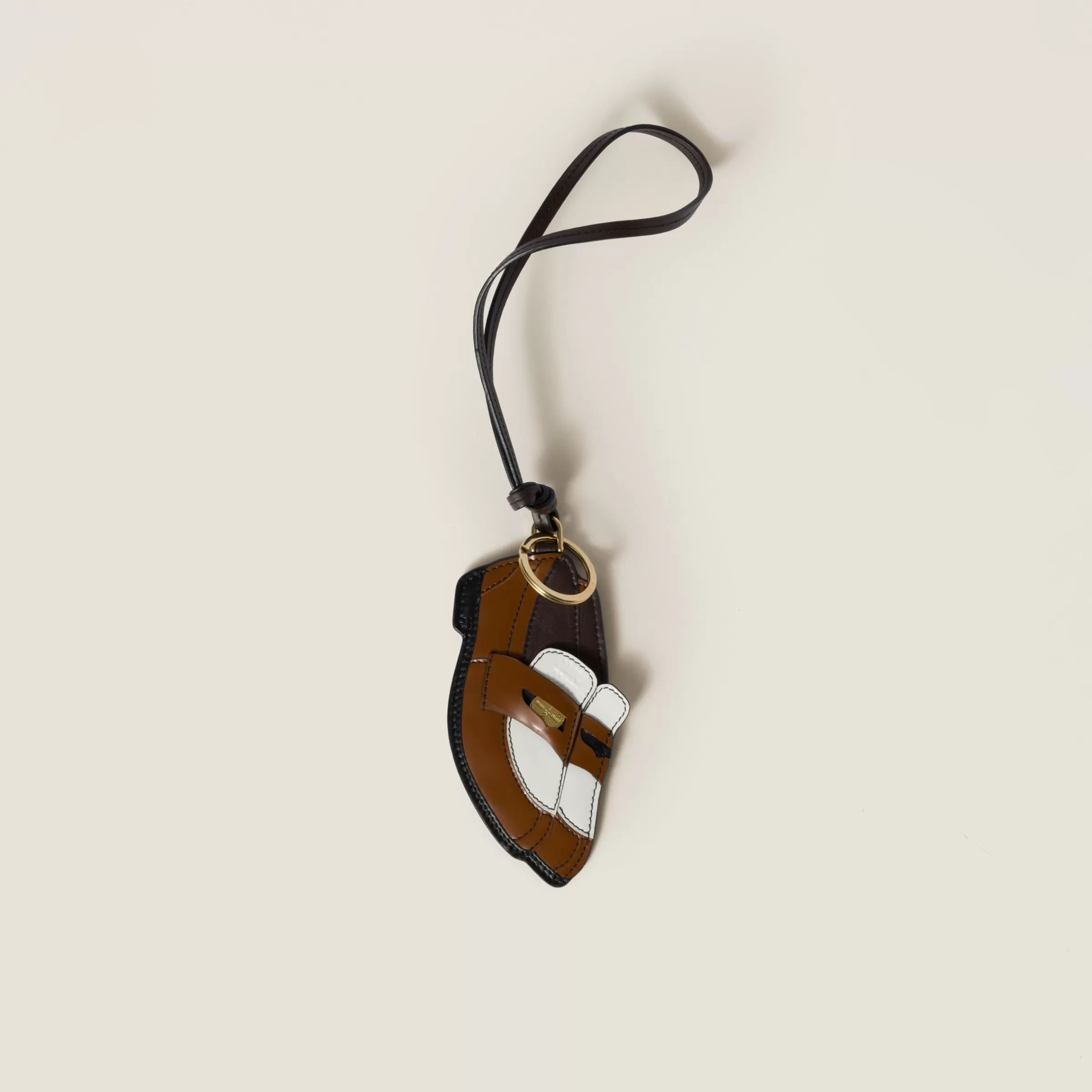 Penny Loafer leather keychain trick>Miu Miu Outlet