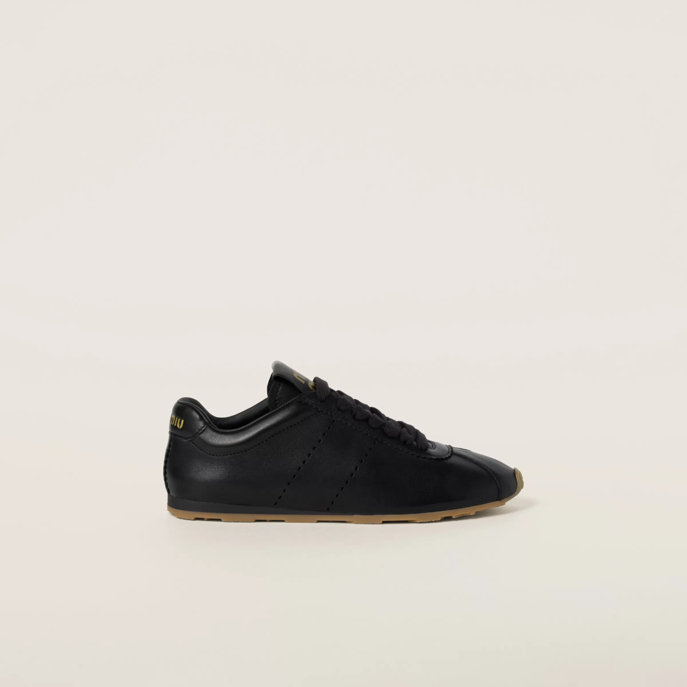 Plume nappa leather sneakers>Miu Miu Sale