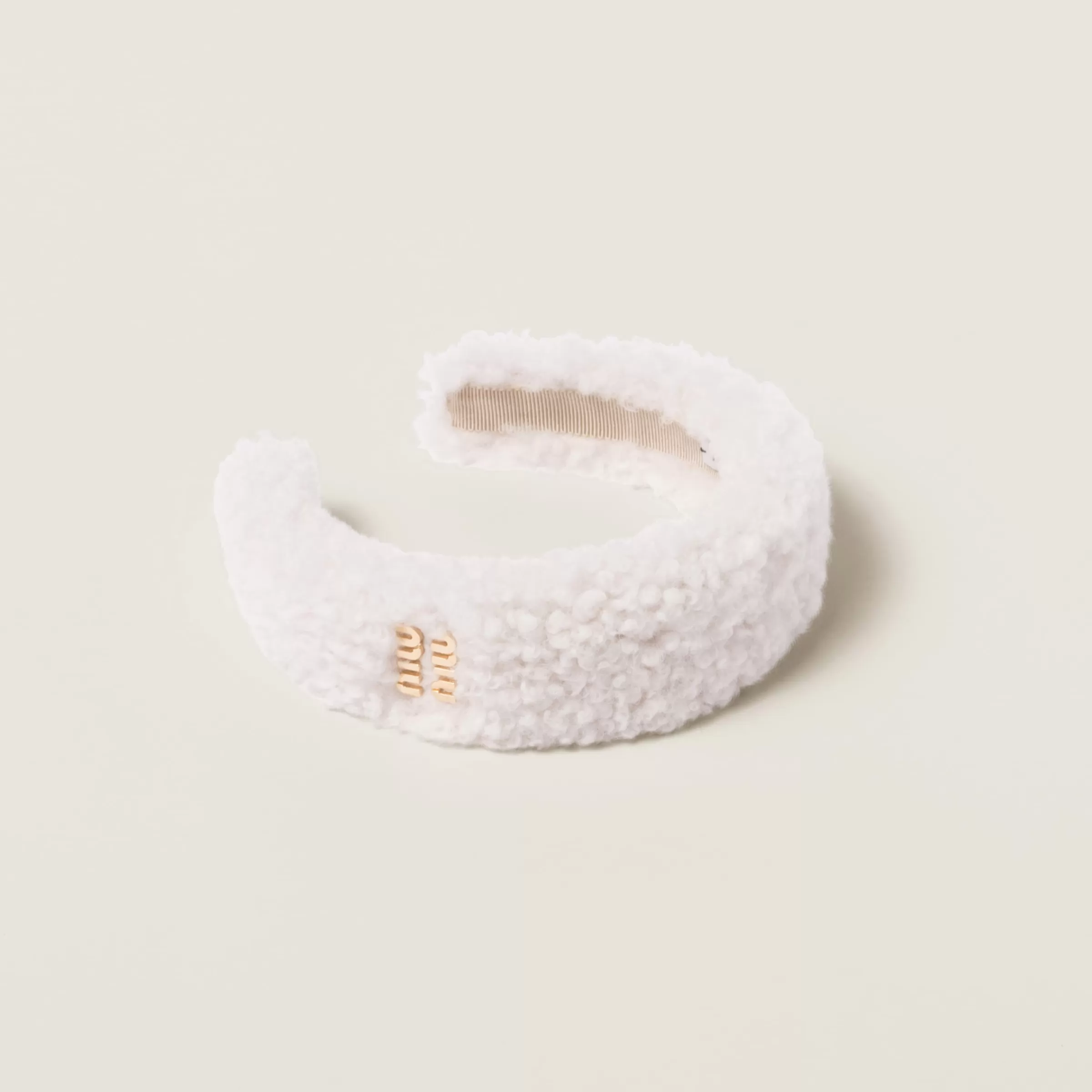 Shearling headband>Miu Miu Clearance