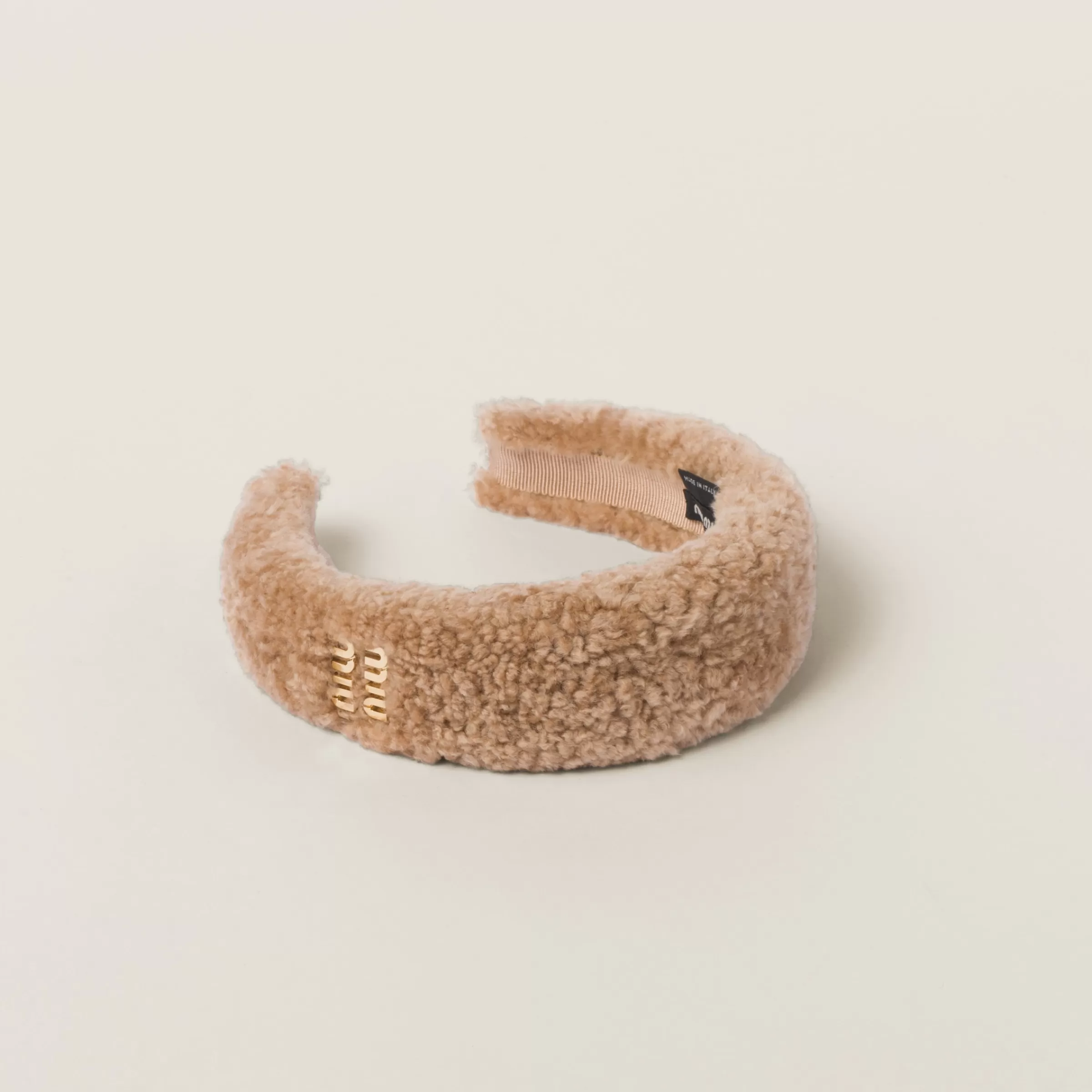 Shearling headband>Miu Miu Outlet