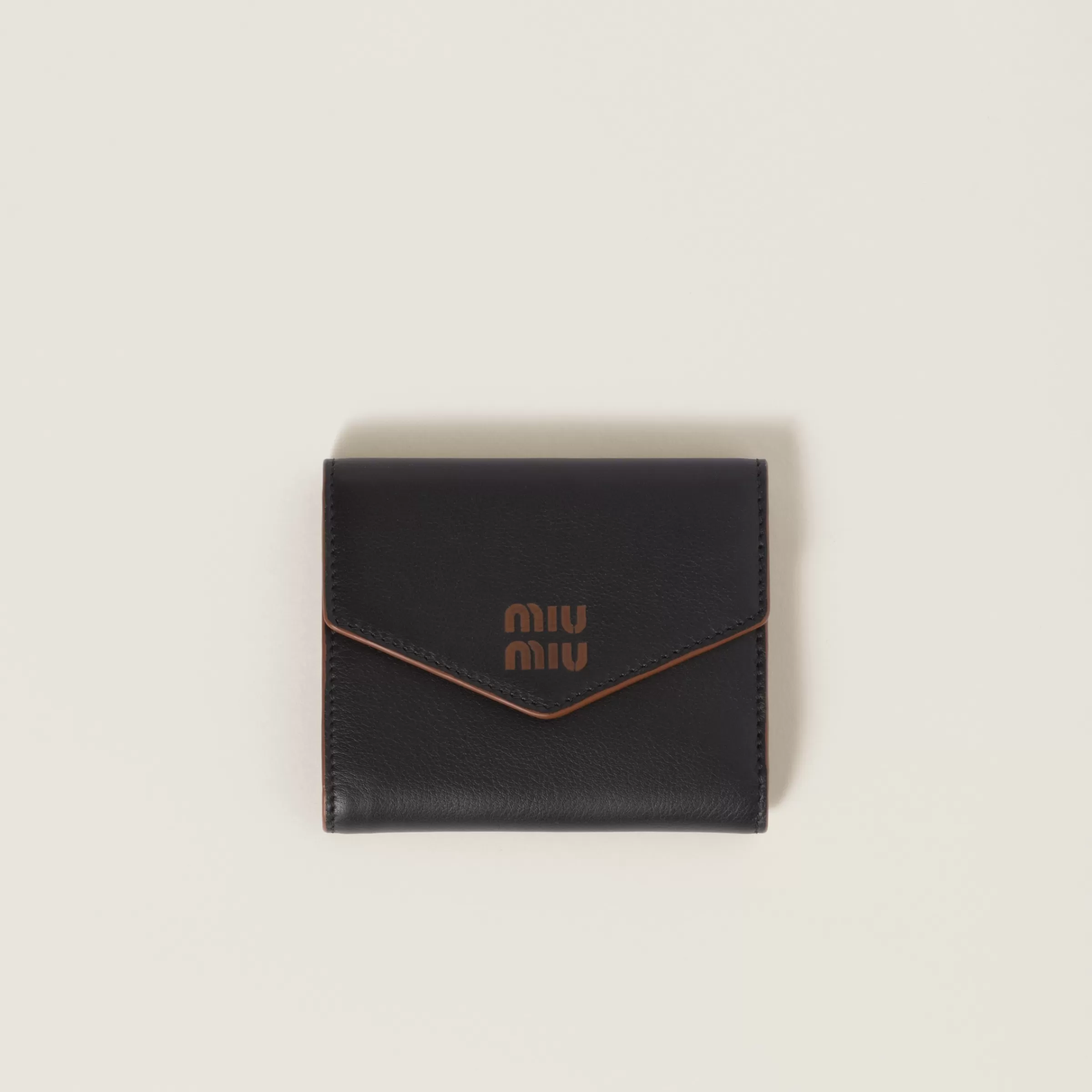 Small leather wallet>Miu Miu Outlet