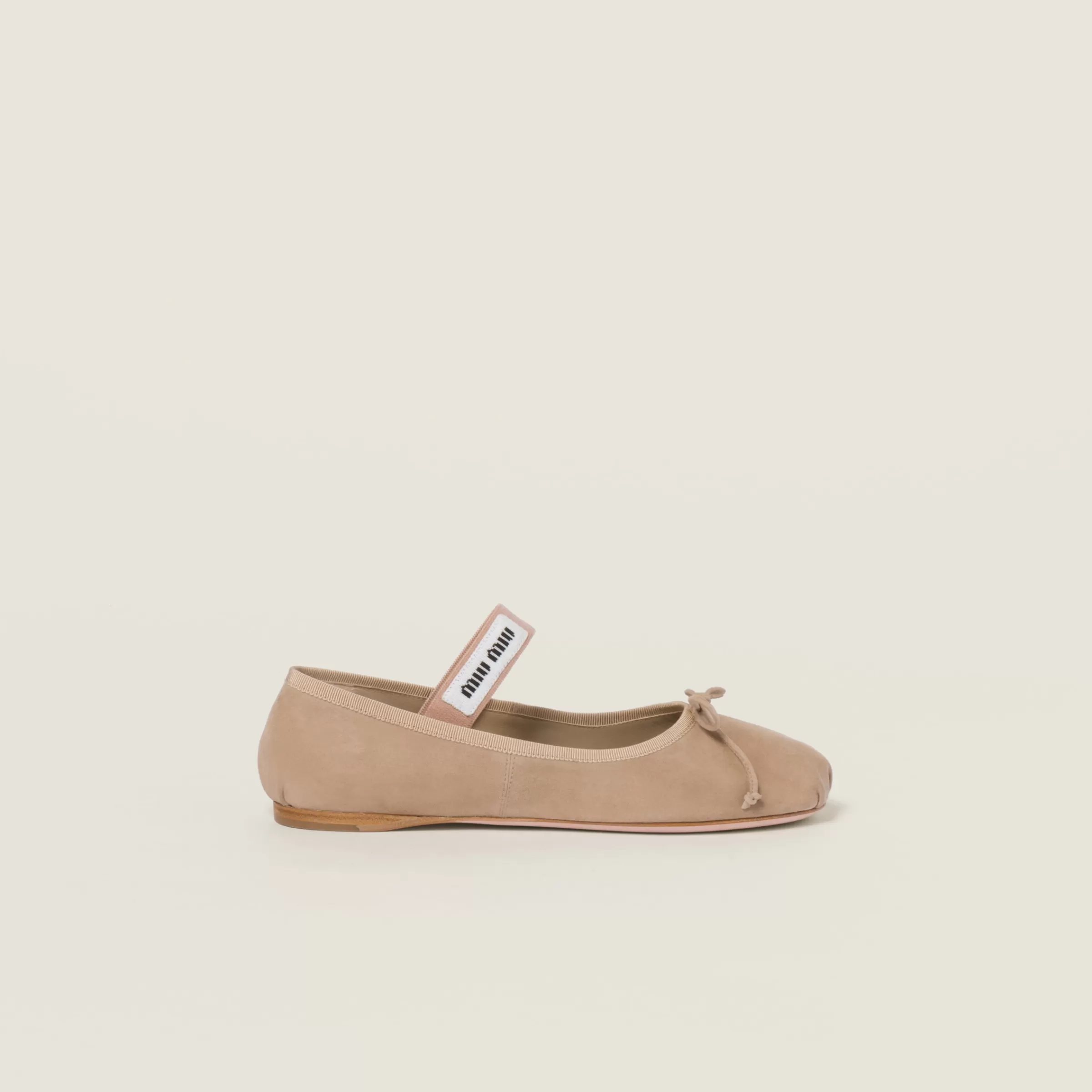 Suede ballerinas>Miu Miu Flash Sale