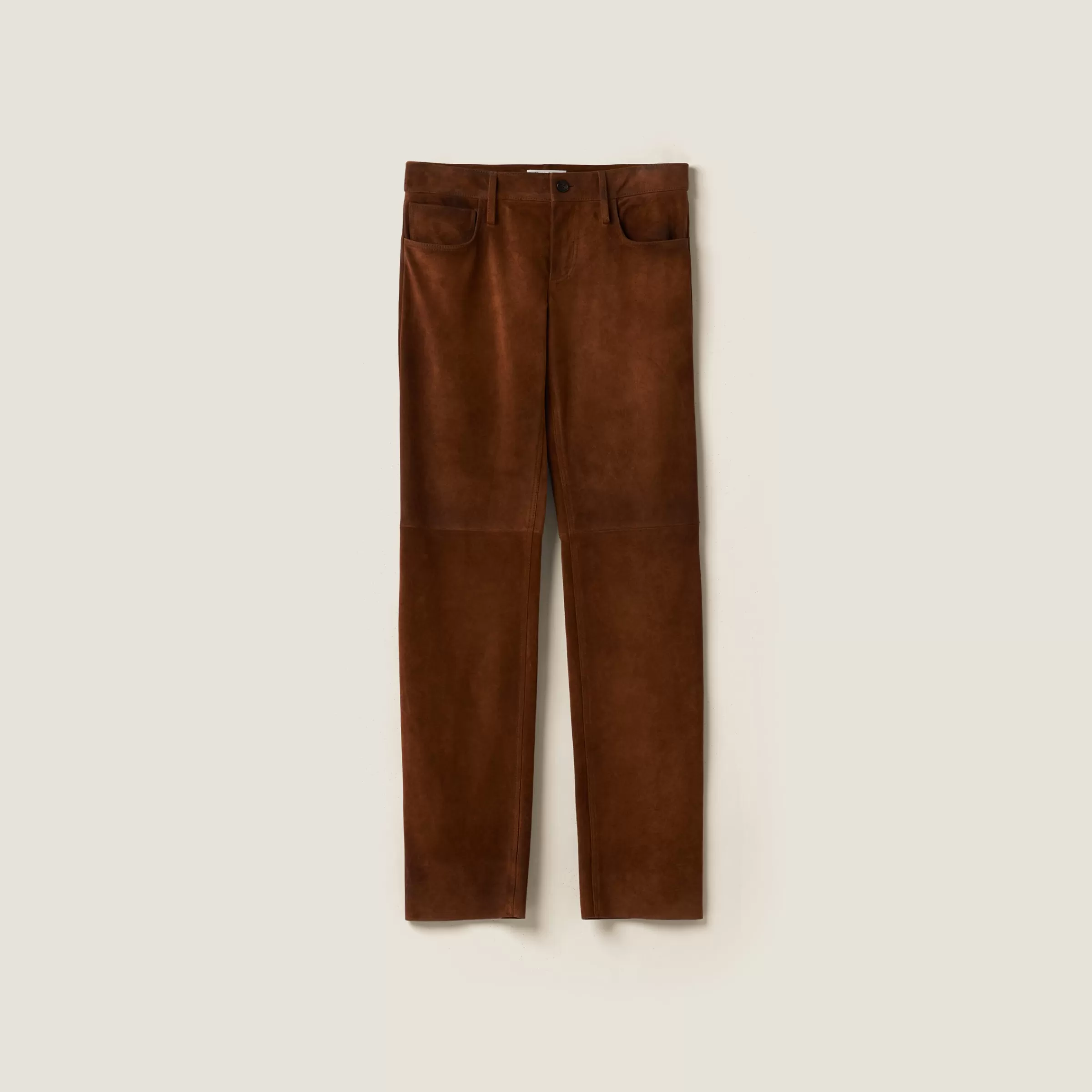 Suede pants>Miu Miu Clearance