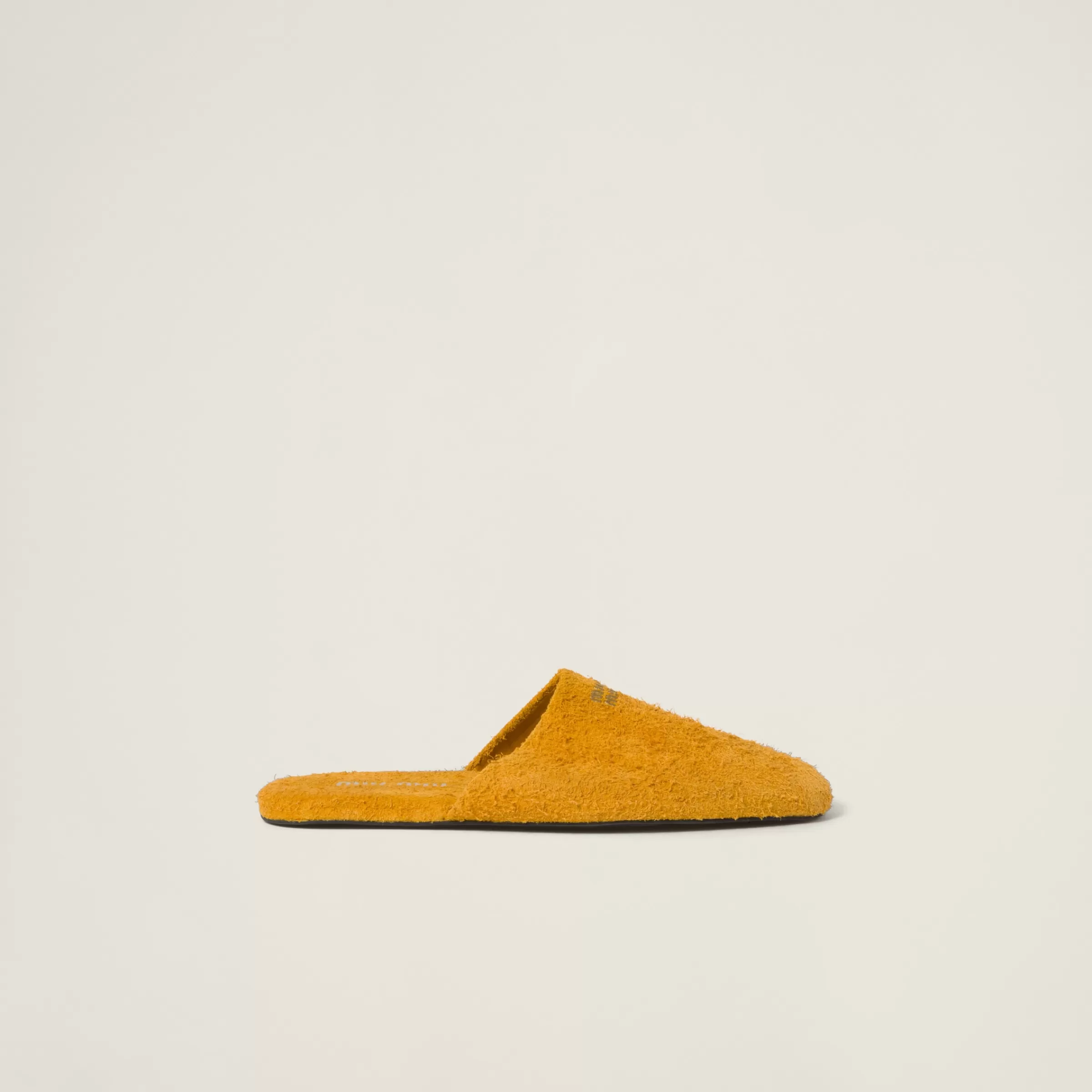 Suede slippers>Miu Miu Fashion