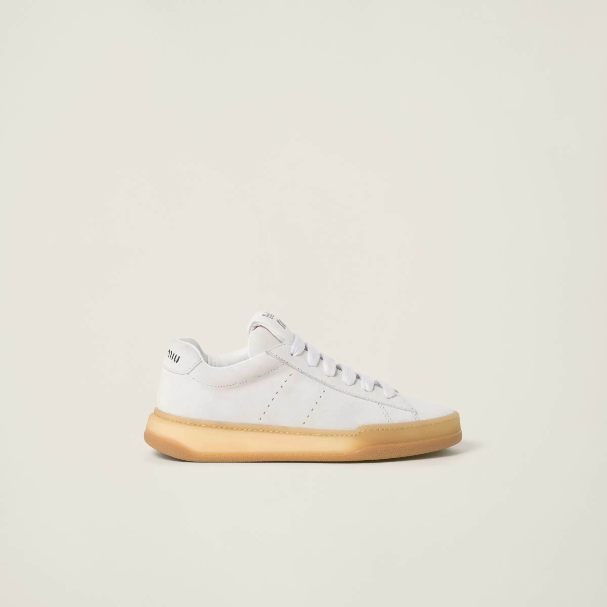 Suede sneakers>Miu Miu Shop