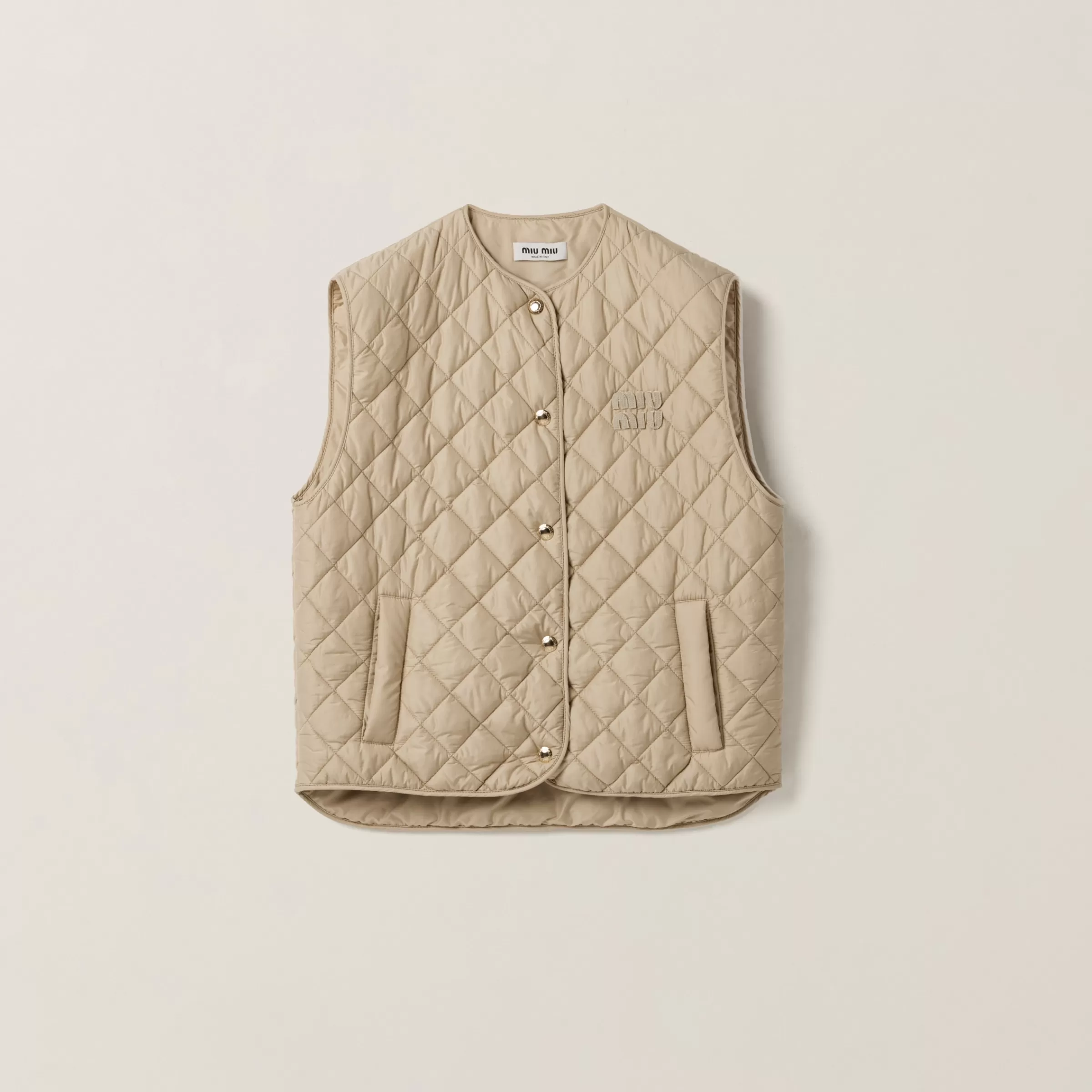 Technical fabric vest>Miu Miu Clearance