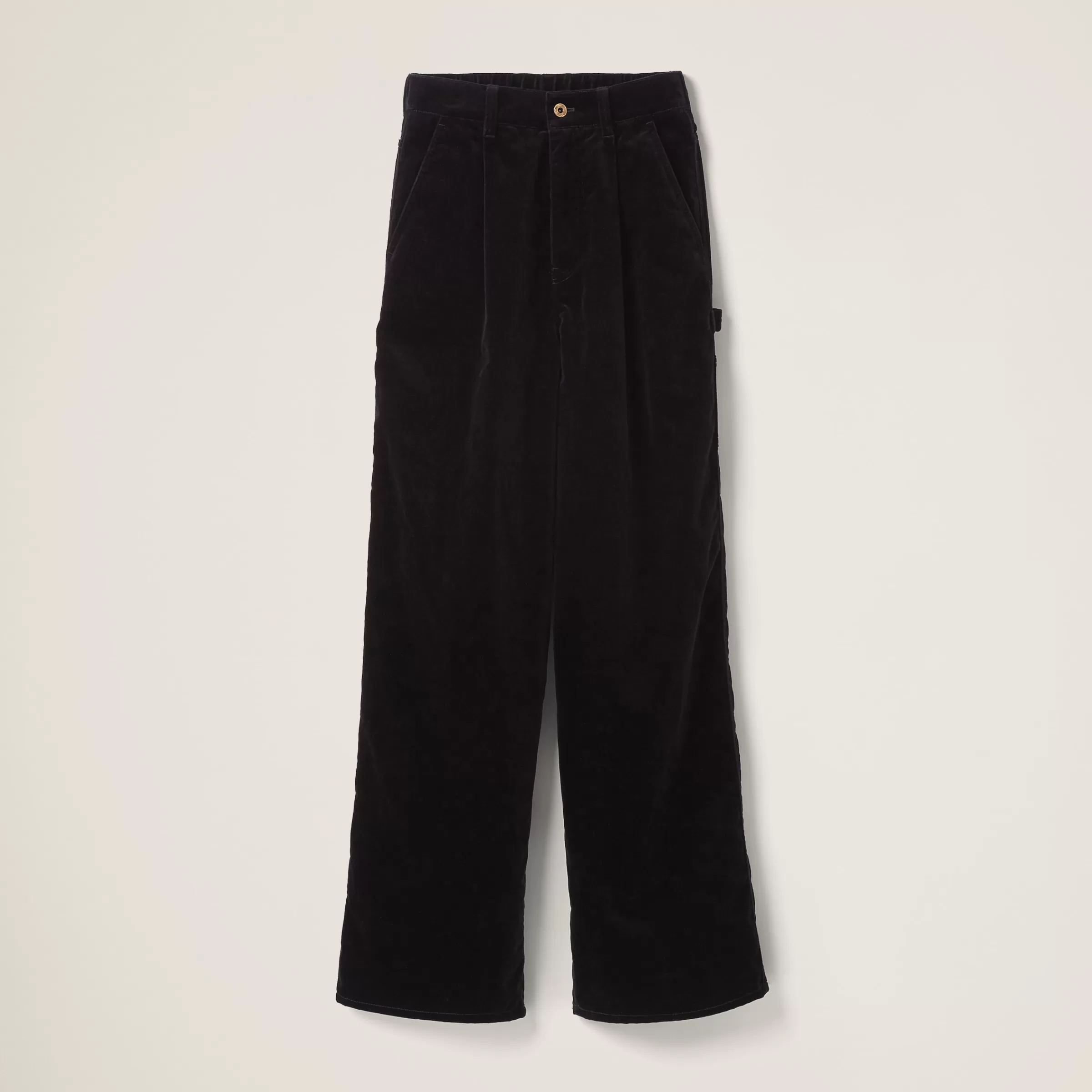 Washed velvet pants>Miu Miu Cheap