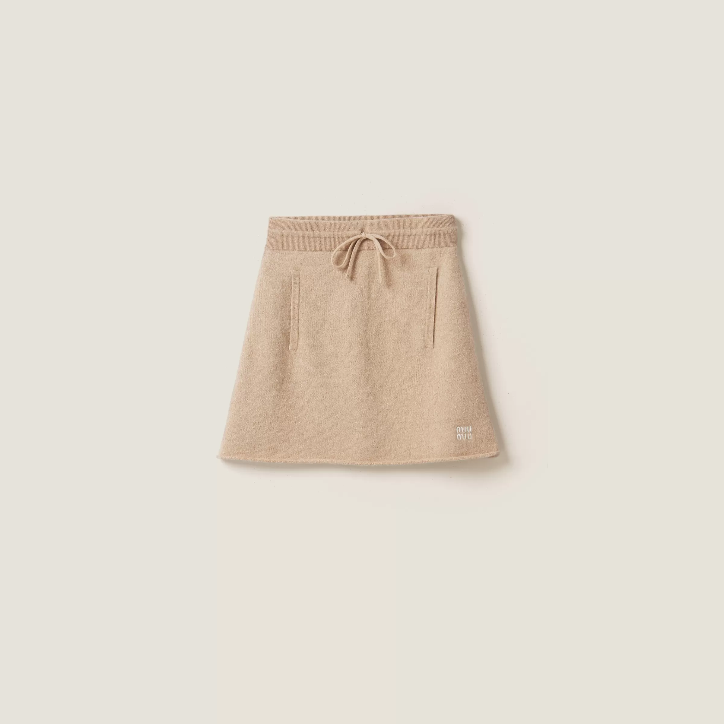 Wool and cashmere skirt>Miu Miu Flash Sale