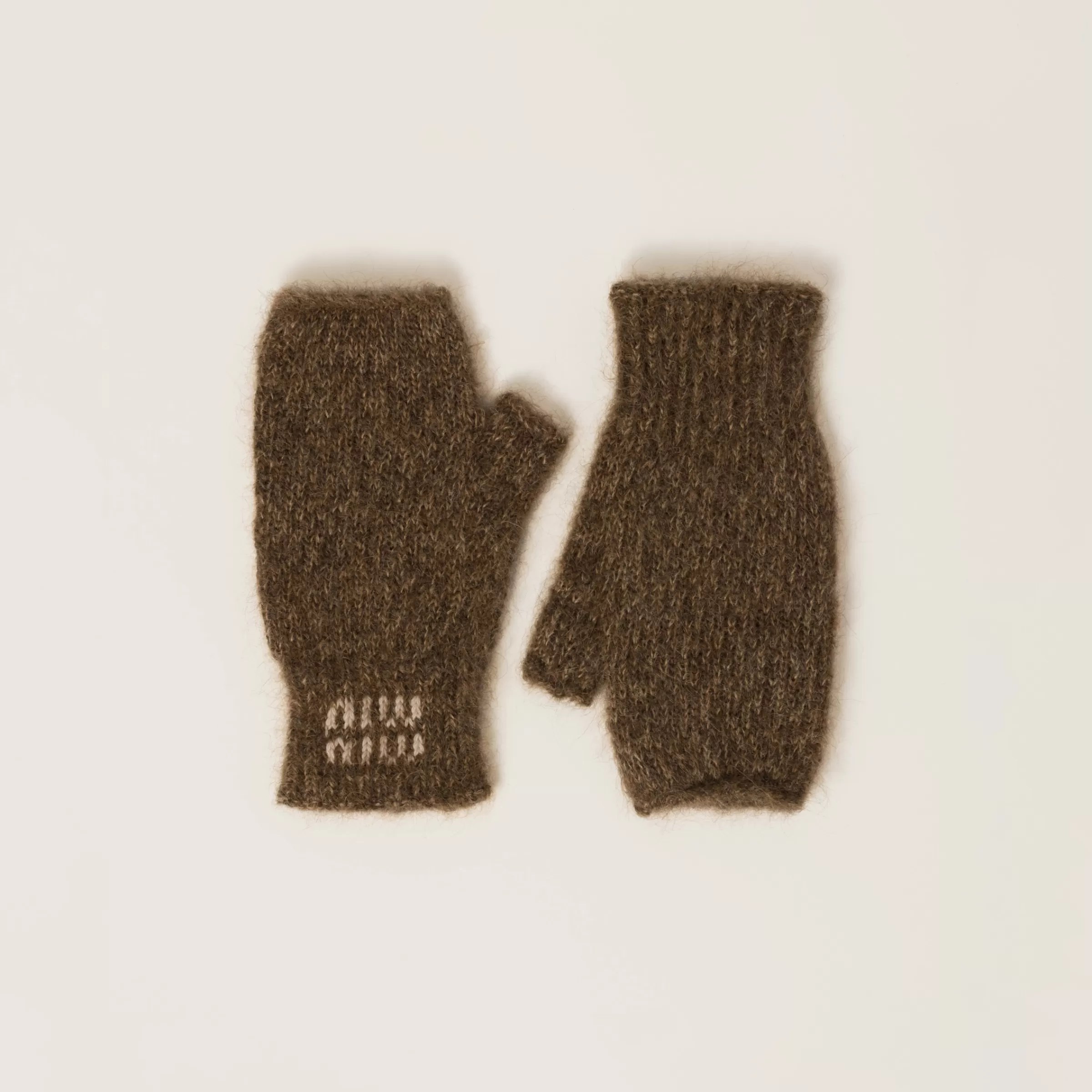 Wool and mohair gloves>Miu Miu Best