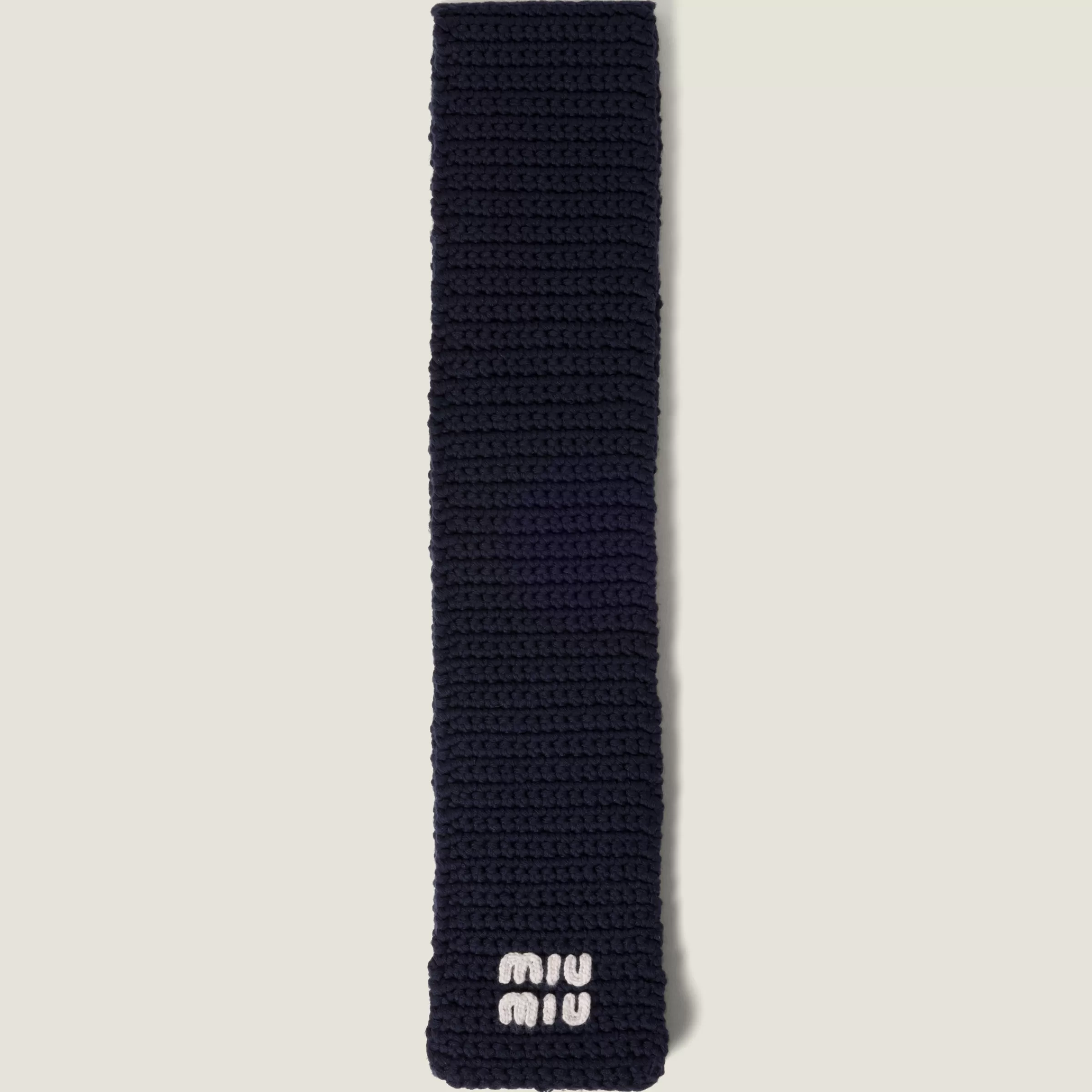 Wool scarf>Miu Miu Clearance